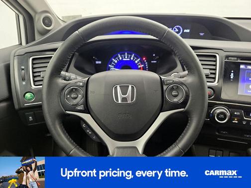 White 2014 Honda Civic EX-L