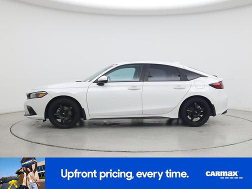 White 2022 Honda Civic EX-L