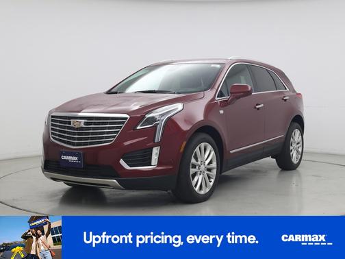Red 2017 Cadillac XT5 Platinum