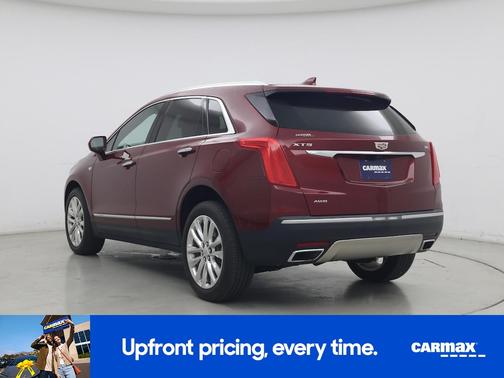 Red 2017 Cadillac XT5 Platinum