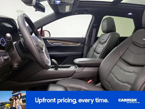 Red 2017 Cadillac XT5 Platinum