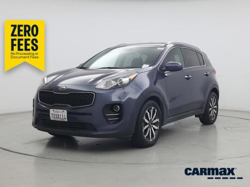 Blue 2017 Kia Sportage EX
