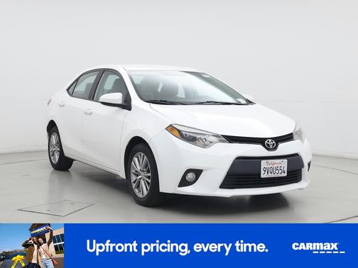 White 2014 Toyota Corolla LE