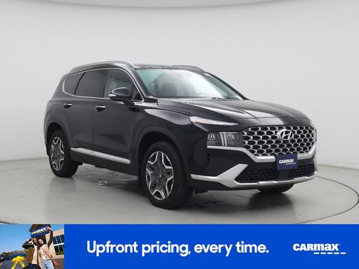 Black 2023 Hyundai Santa Fe Plug-In Hybrid Limited
