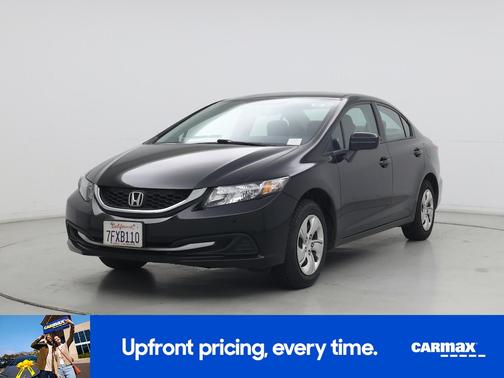 Black 2014 Honda Civic LX