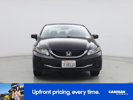 Black 2014 Honda Civic LX