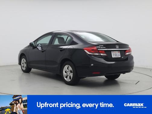 Black 2014 Honda Civic LX