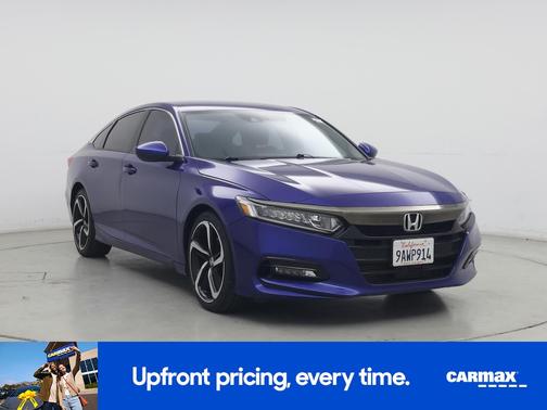 Blue 2019 Honda Accord Sport