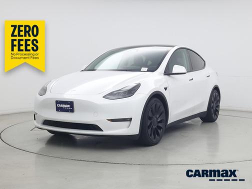 White 2023 Tesla Model Y Performance