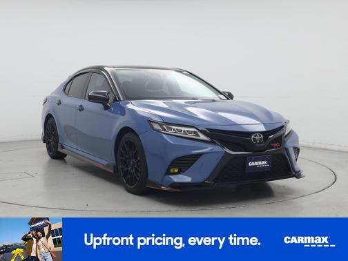 Blue 2022 Toyota Camry TRD