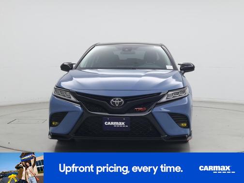 Blue 2022 Toyota Camry TRD