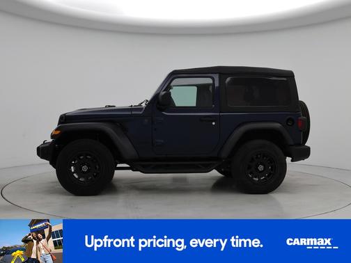 Blue 2025 Jeep Wrangler Sport