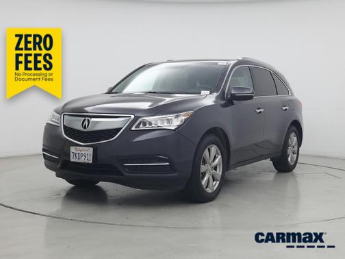 Gray 2015 Acura MDX Advance