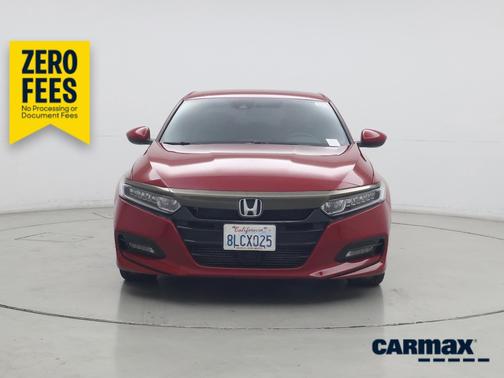 Red 2018 Honda Accord Sport