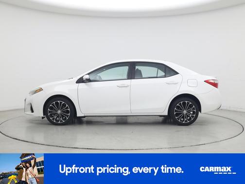White 2014 Toyota Corolla S Premium