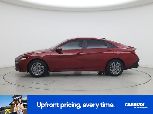 Red 2025 Hyundai ELANTRA HEV Blue