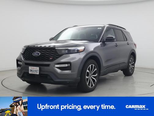 Gray 2021 Ford Explorer ST