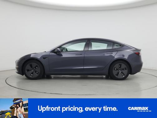 Gray 2023 Tesla Model 3