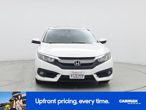 White 2016 Honda Civic EX-L