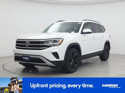 White 2022 Volkswagen Atlas SE w/Tech