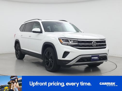 White 2022 Volkswagen Atlas SE w/Tech