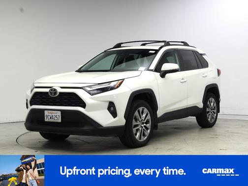 White 2022 Toyota RAV4 XLE Premium