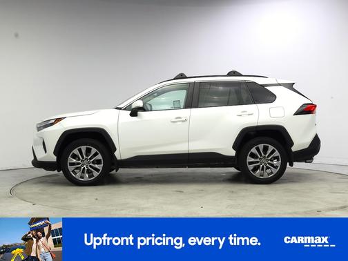 White 2022 Toyota RAV4 XLE Premium