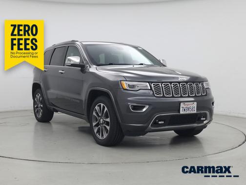 Black 2017 Jeep Grand Cherokee Overland