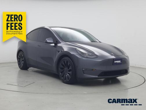 Gray 2023 Tesla Model Y Performance