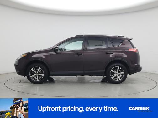 Burgundy 2016 Toyota RAV4 XLE