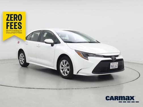 White 2026 Toyota Corolla LE