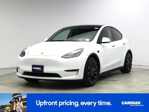 White 2022 Tesla Model Y Performance