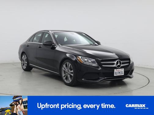 Black 2018 Mercedes-Benz C-Class