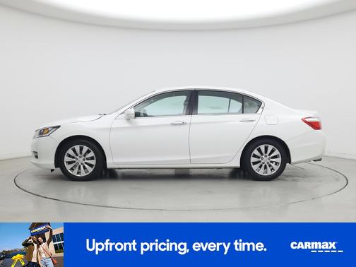 White 2014 Honda Accord EX-L