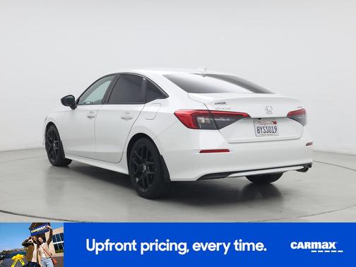 White 2022 Honda Civic Sport