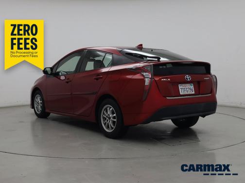 Red 2016 Toyota Prius Two