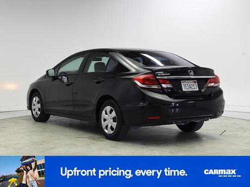 Black 2014 Honda Civic LX