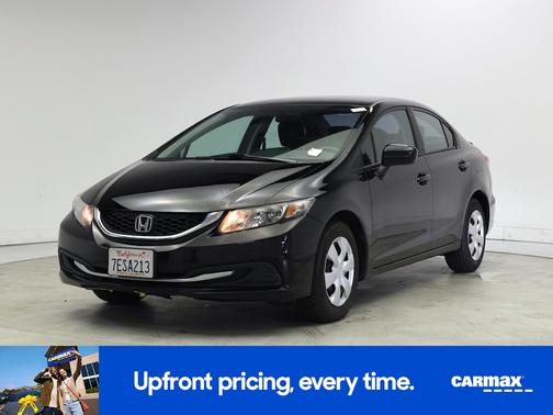Black 2014 Honda Civic LX