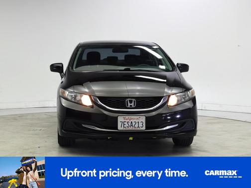 Black 2014 Honda Civic LX