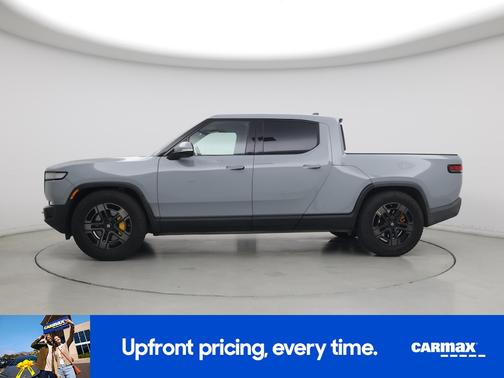 Blue 2022 Rivian R1T Adventure