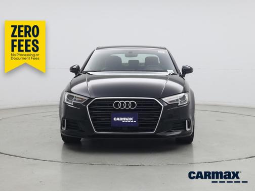 Black 2019 Audi A3 Premium