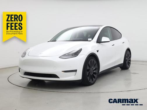 White 2021 Tesla Model Y Performance