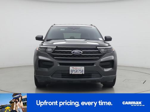 Gray 2020 Ford Explorer XLT