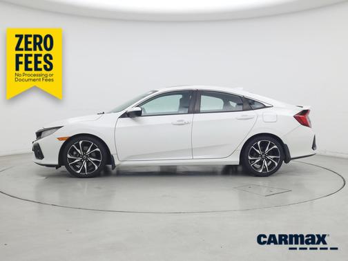 White 2019 Honda Civic SI