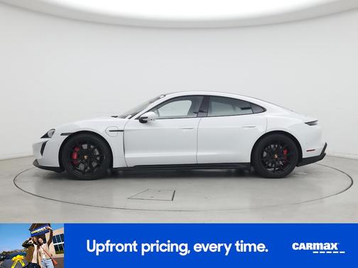 White 2023 Porsche Taycan GTS