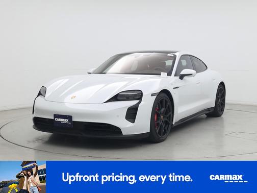 White 2023 Porsche Taycan GTS