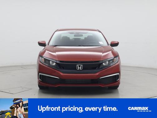 Red 2019 Honda Civic LX