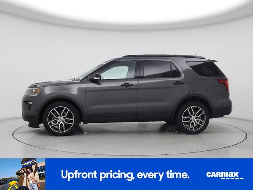 Gray 2018 Ford Explorer Sport