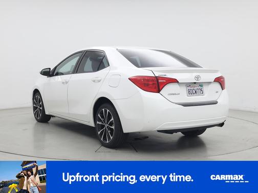White 2018 Toyota Corolla SE