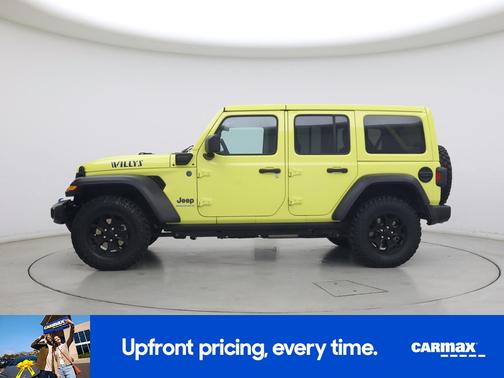 Yellow 2023 Jeep Wrangler Willy's